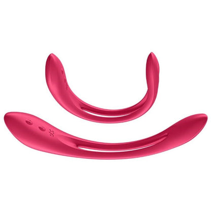 Comprar Satisfyer Elastic Joy Multivibrador Rojo – Vibrador Versátil Con Doble Motor Para Estimulación Personalizada-Noxtic