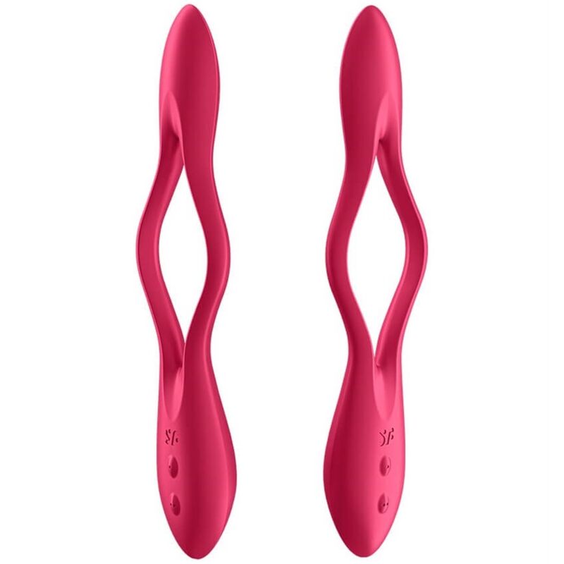 Comprar Satisfyer Elastic Joy Multivibrador Rojo – Vibrador Versátil Con Doble Motor Para Estimulación Personalizada-Noxtic