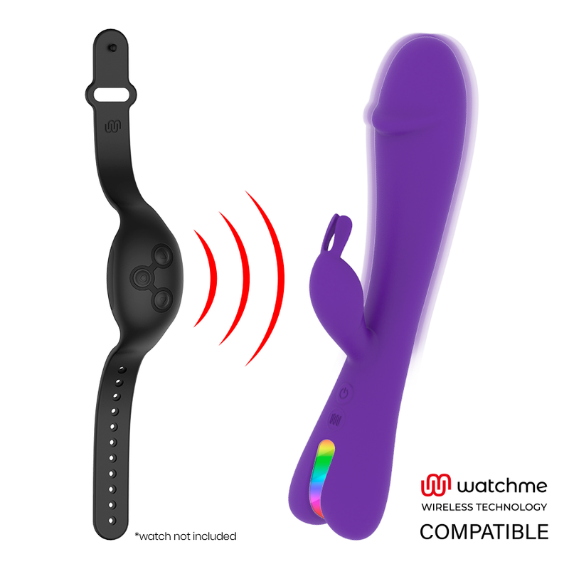 MR BOSS Aitor Rabbit – Estimulador Dual Con 10 Patrones De Vibración Para Placer Personalizado
