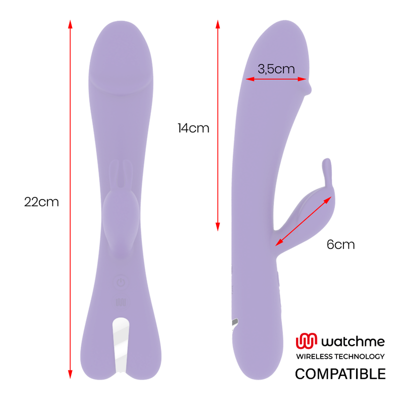 MR BOSS Aitor Rabbit – Estimulador Dual Con 10 Patrones De Vibración Para Placer Personalizado