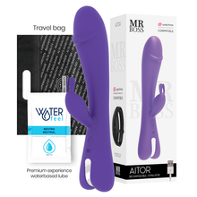 Comprar MR BOSS Aitor Rabbit – Estimulador Dual Con 10 Patrones De Vibración Para Placer Personalizado-Noxtic