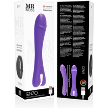 Comprar MR BOSS Enzo Vibrador – Vibrador Recargable Con 10 Patrones De Vibración-Noxtic