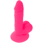 DIVERSIA Dildo Realistico Flessibile Rosa 17 cm – Esperienza Sensoriale Unica con Vibrazione