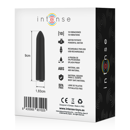 Comprar INTENSE Bala Vibradora – Diseño Compacto Con 10 Modos De Vibración-Noxtic
