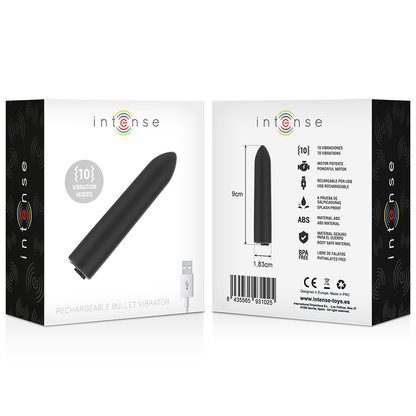 Comprar INTENSE Bala Vibradora – Diseño Compacto Con 10 Modos De Vibración-Noxtic