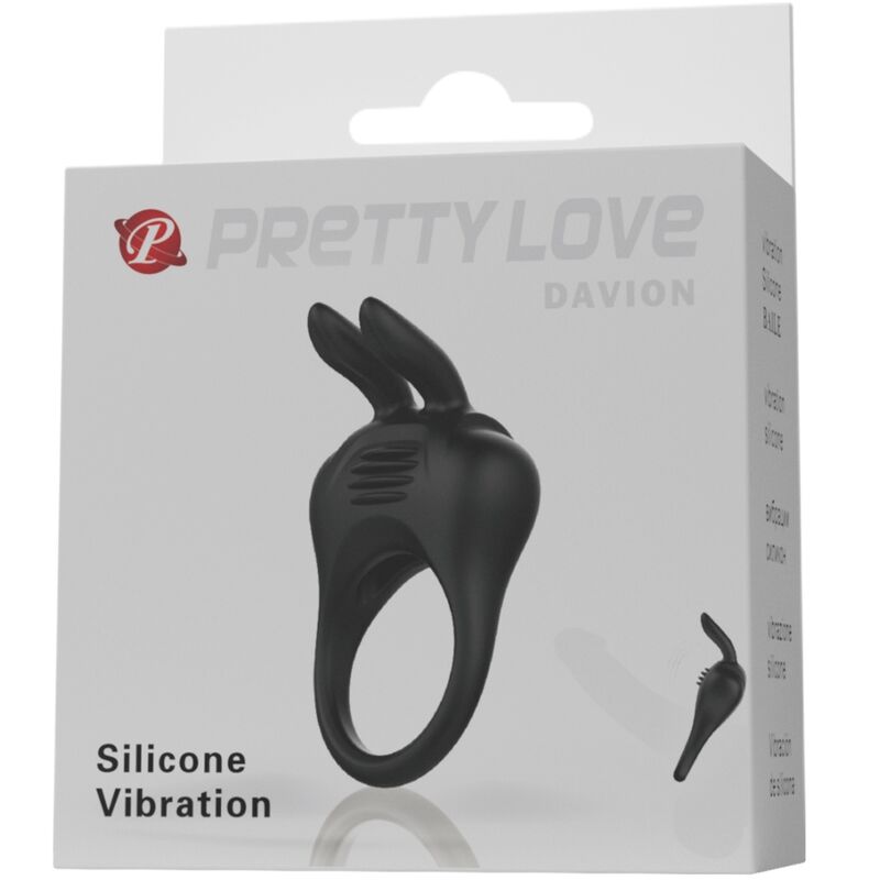 Comprar Pretty Love Davion Anillo Vibrador Rabbit – Estimulador Con Diseño Innovador Para Parejas-Noxtic