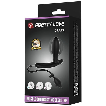 PRETTY LOVE Drake Plug Inflable – Diseño Ergonómico Para Placer Personalizado