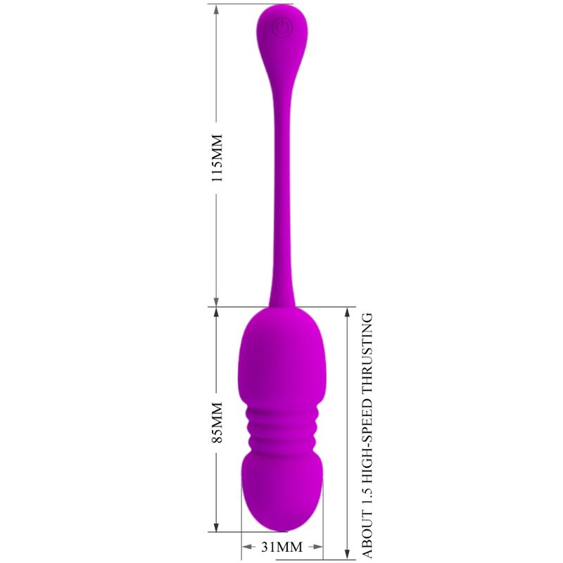 Comprar Pretty Love Callieri Huevo Vibrador – Control Remoto Para Placer Personalizado-Noxtic