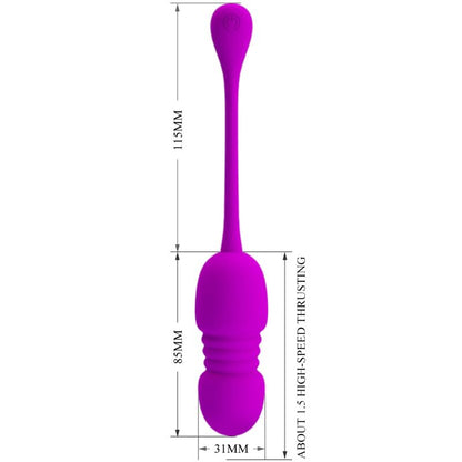 Comprar Pretty Love Callieri Huevo Vibrador – Control Remoto Para Placer Personalizado-Noxtic