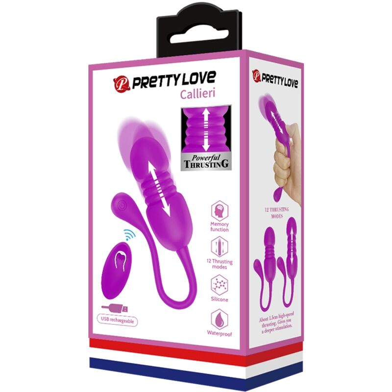 Comprar Pretty Love Callieri Huevo Vibrador – Control Remoto Para Placer Personalizado-Noxtic