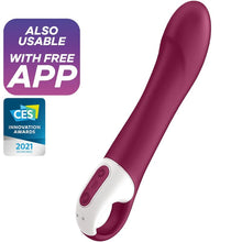 Comprar SATISFYER Big Heat – Vibrador Con Calor Para Estimulación Profunda Del Punto G-Noxtic