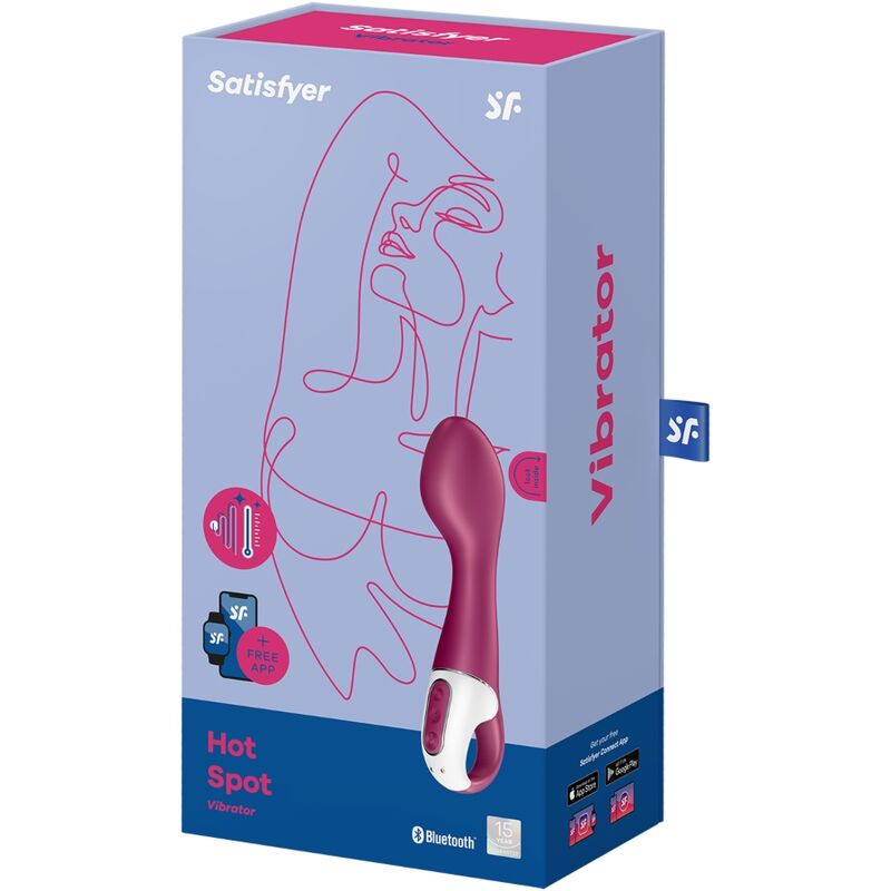 Satisfyer Hot Spot – Vibratore con calore e stimolazione per un piacere unico