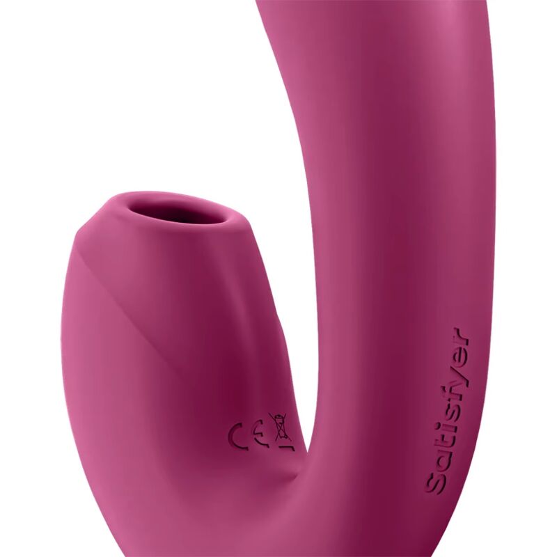 Satisfyer Sunray Red – Stimolatore con controllo tramite app e design adattabile