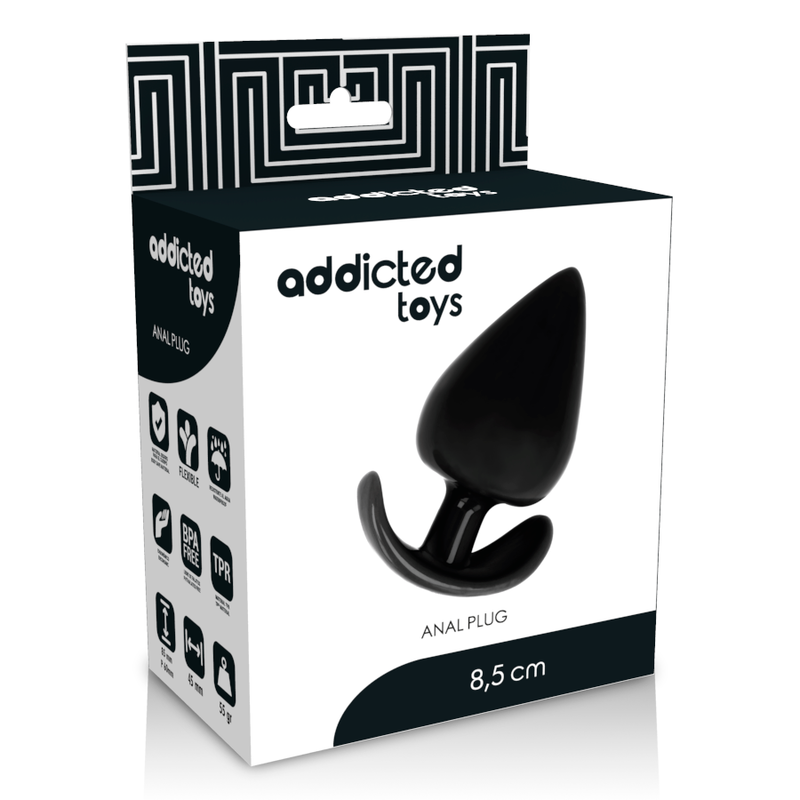 ADDICTED TOYS Plug anale 8,5 cm – Design realistico per esplorare nuove sensazioni