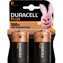 Comprar DURACELL Plus Power 100 Pilas Alcalinas D LR20 Blister 2 – Energía Confiable Para Dispositivos De Uso Diario-Noxtic