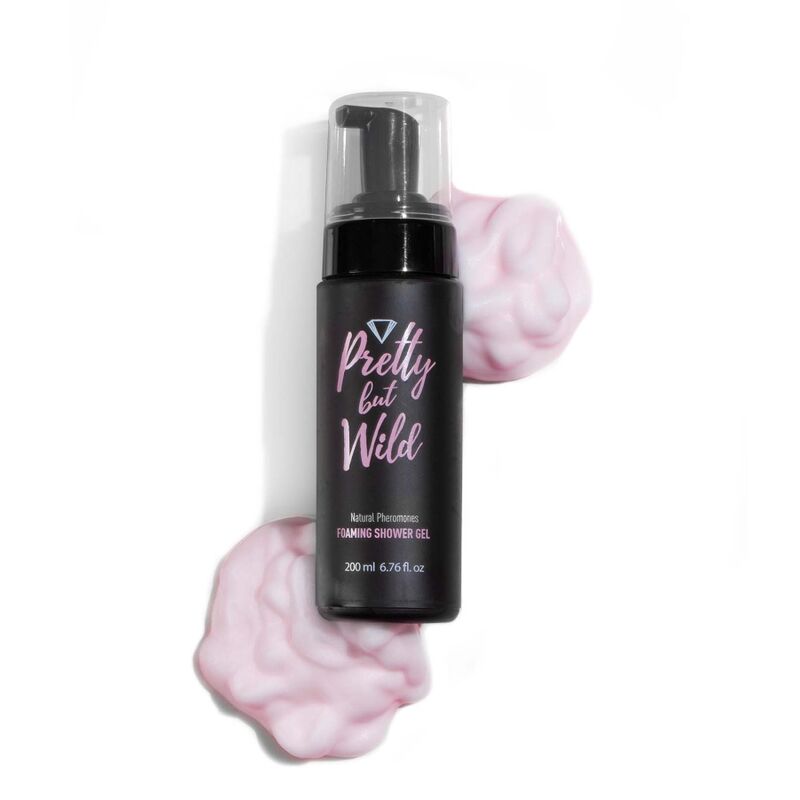 SECRETPLAY Pretty But Wild Gel Doccia Schiumogeno 200 ML – Gel Rivitalizzante con Principi Attivi Vegetali per un'Esperienza Sensoriale