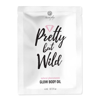 Comprar SECRETPLAY Pretty But Wild Aceite Brillo Corporal Monodosis – Iluminador Con Toque De Brillo Dorado Para La Piel-Noxtic