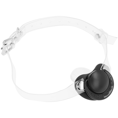 OHMAMA FETISH - TRANSPARENT PACIFIER GAG