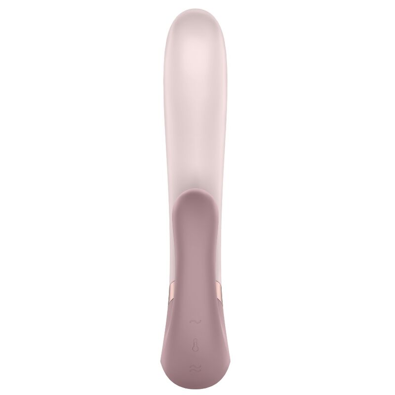 Satisfyer Heat Wave Vibrator App Bianco – Vibratore ricaricabile con design elegante e tecnologia innovativa