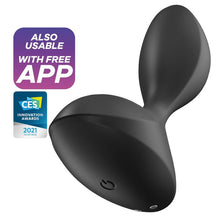 Comprar Satisfyer Sweet Seal Plug Negro – Vibrador Con Diseño Ergonómico Y Conectividad App-Noxtic
