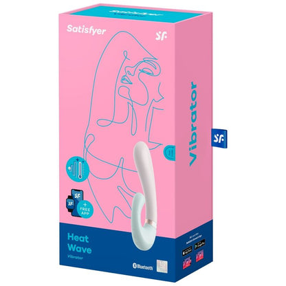 Comprar Satisfyer Heat Wave Vibrador App Blanco – Vibrador Recargable Con Diseño Elegante Y Tecnología Innovadora-Noxtic