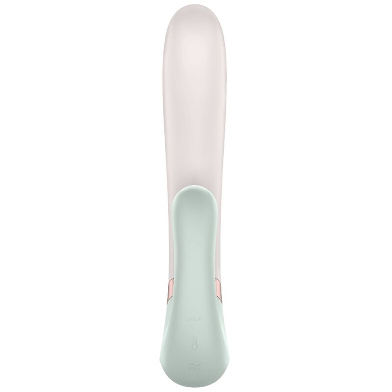 Satisfyer Heat Wave Vibrator App Bianco – Vibratore ricaricabile con design elegante e tecnologia innovativa