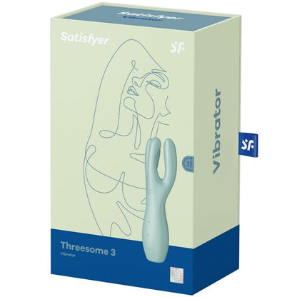 SATISFYER - THREESOME 3 PINK VIBRATOR