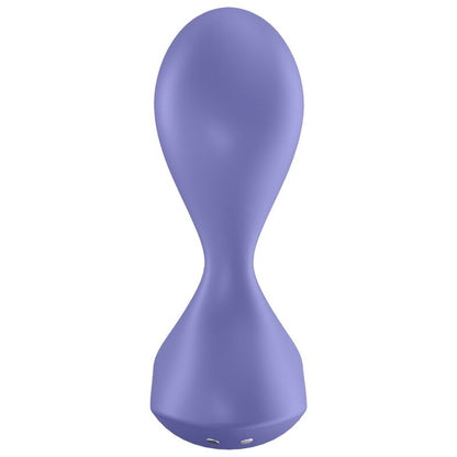 Satisfyer Sweet Seal Plug Vibrator App Viola – Giocattolo erotico dal design elegante e silicone medico