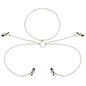 Comprar OHMAMA FETISH Pinzas Para Pezones Con Collar De Cadenas – Diseño Elegante Para Explorar Nuevas Sensaciones-Noxtic