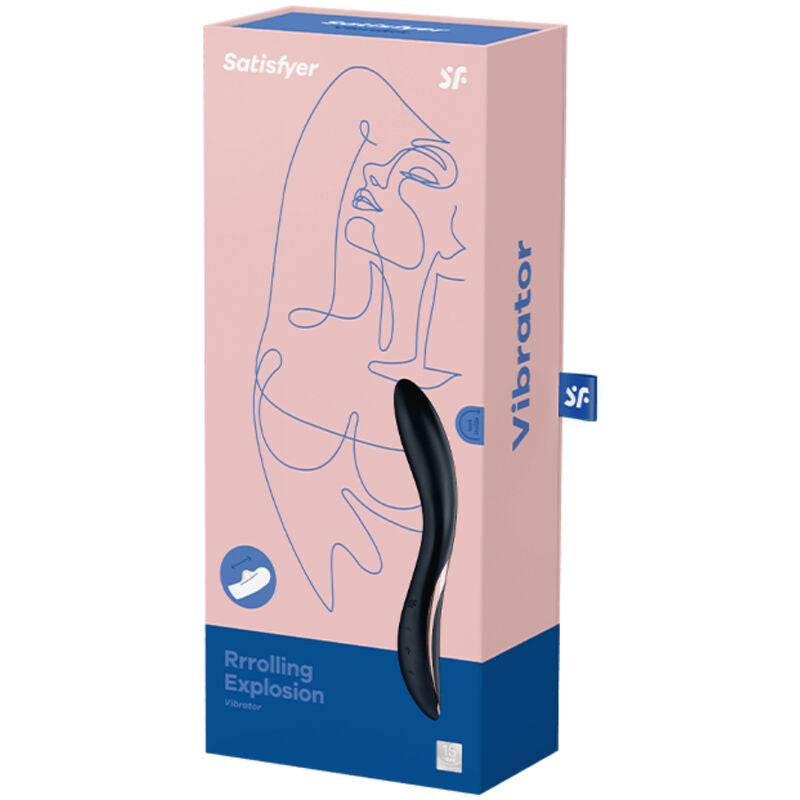 Satisfyer Rrolling Explosion – Vibratore per punto G con tecnologia a doppio motore