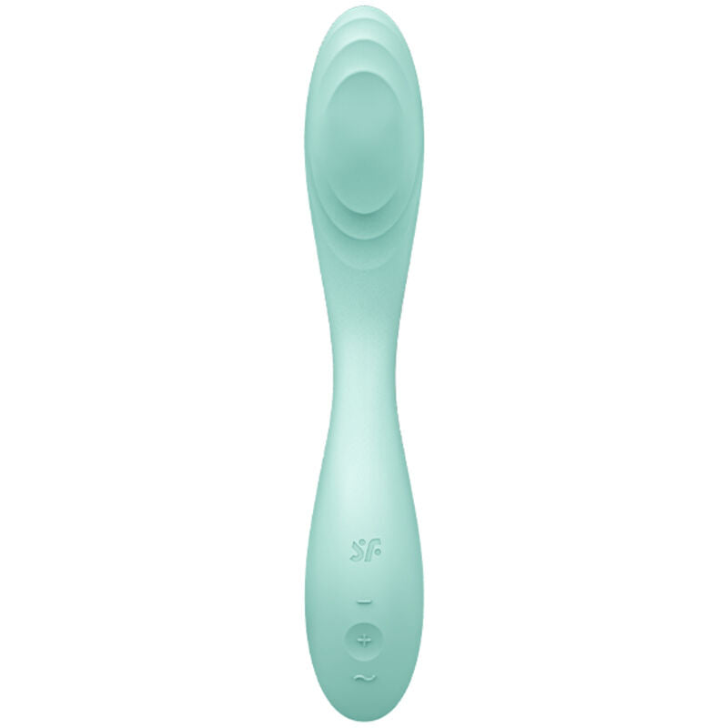 Vibratore Satisfyer Rolling Pleasure Verde – Design elegante per una stimolazione sensoriale confortevole