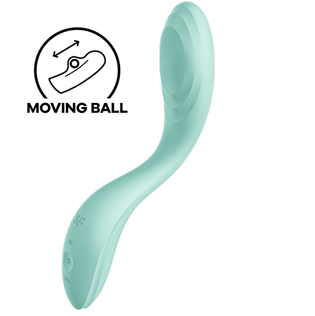 Comprar Satisfyer Rrolling Pleasure Vibrador Verde – Diseño Elegante Para Estimulación Sensorial Confortable-Noxtic