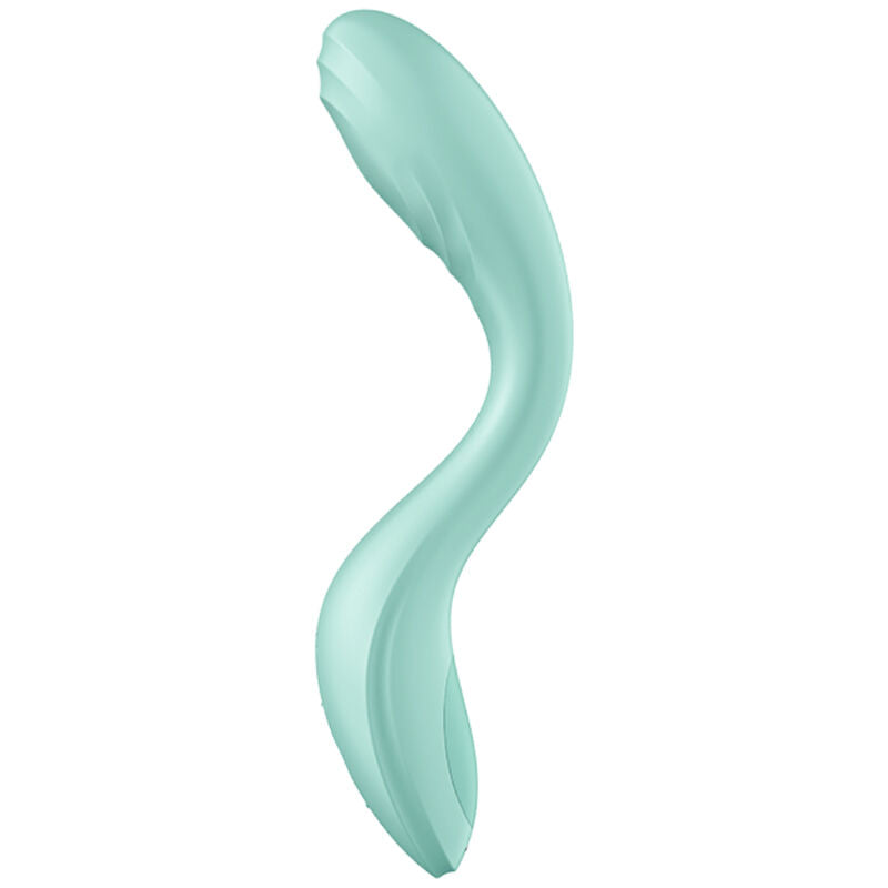 Vibratore Satisfyer Rolling Pleasure Verde – Design elegante per una stimolazione sensoriale confortevole