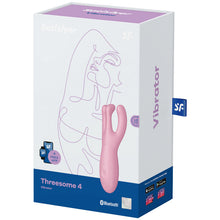 Satisfyer Threesome 4 Pink – Vibratore ricaricabile con design ergonomico per un piacere personalizzato