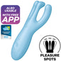 Comprar Satisfyer Threesome 4 Rosa – Vibrador Recargable Con Diseño Ergonómico Para Placer Personalizado-Noxtic