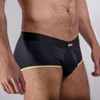 Macho MS24A Calzoncillo Brief Dark Amarillo S – Diseño Moderno Con Comodidad Duradera