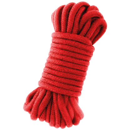 Comprar OHMAMA FETISH Cuerda Japonesa Roja 5 Metros – Algodón Suave Para Experiencias Sensuales-Noxtic