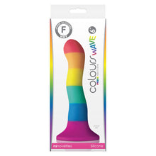 Comprar PRIDE Dildo Wave Bandera LGBT 17 Cm – Silicona Médica Para Placer Seguro y Confiado-Noxtic
