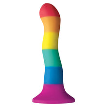 Comprar PRIDE Dildo Wave Bandera LGBT 17 Cm – Silicona Médica Para Placer Seguro y Confiado-Noxtic