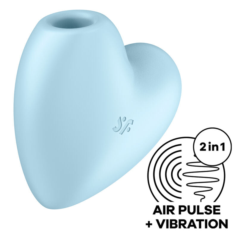Comprar Satisfyer Cutie Heart Estimulador Azul – Diseño Atractivo Con Funcionalidad Versátil-Noxtic