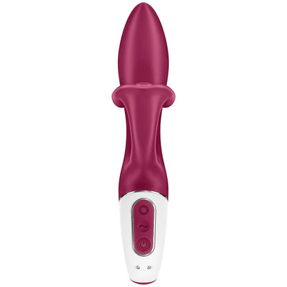 Vibratore Satisfyer Embrace Me Rosso – Design ergonomico con silicone medico per un piacere intenso