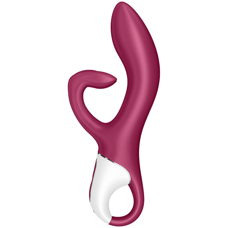 Vibratore Satisfyer Embrace Me Rosso – Design ergonomico con silicone medico per un piacere intenso