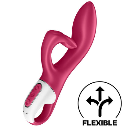 Comprar Satisfyer Embrace Me Vibrador Rojo – Diseño Ergonómico Con Silicona Médica Para Placer Intenso-Noxtic