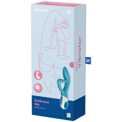Vibratore Satisfyer Embrace Me Rosso – Design ergonomico con silicone medico per un piacere intenso