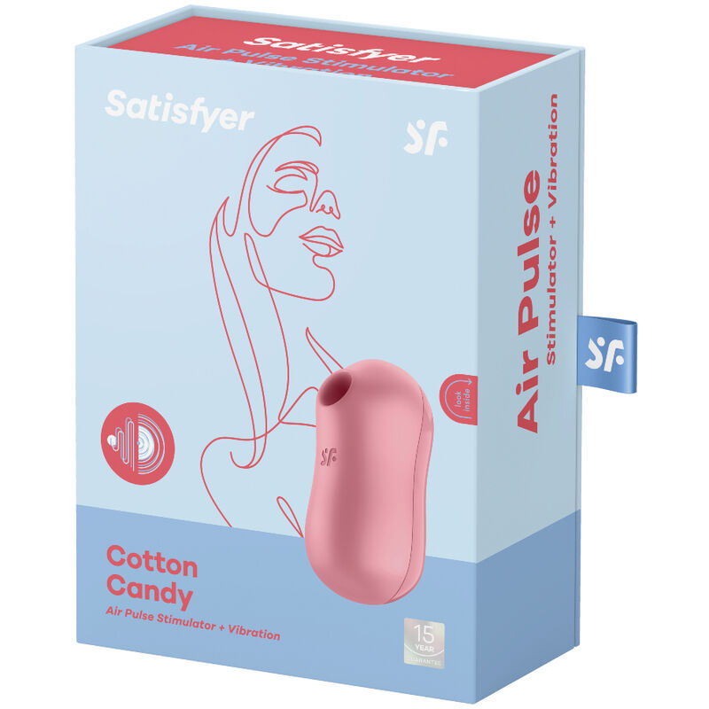 Satisfyer Cotton Candy Estimulador Y Vibrador Lila – Diseño Elegante Con Funcionalidad Innovadora