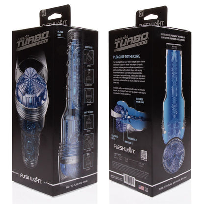 Comprar FLESHLIGHT Turbo Core Blue Ice – Juguete Erótico Innovador Con Diseño Único-Noxtic
