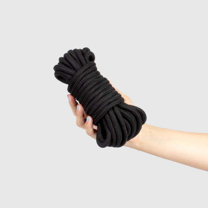 SECRETPLAY Cuerda Bondage Negra – Diseño Atractivo Para Experiencias Creativas