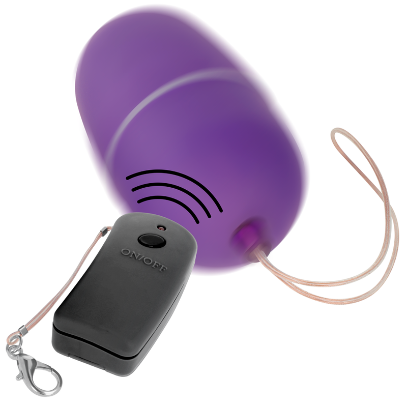 Uovo vibrante viola con telecomando ONLINE – Design moderno per la libertà sensuale