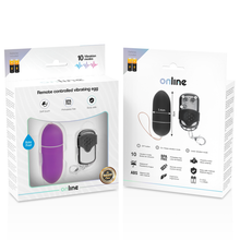 Comprar ONLINE Huevo Vibrador Control Remoto Lila – Estimulación Inalámbrica Para Placer Personalizado-Noxtic