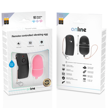 Comprar ONLINE Huevo Vibrador Con Mando Control Remoto Rosa – Estimulador Inalámbrico Para Placer Compartido-Noxtic